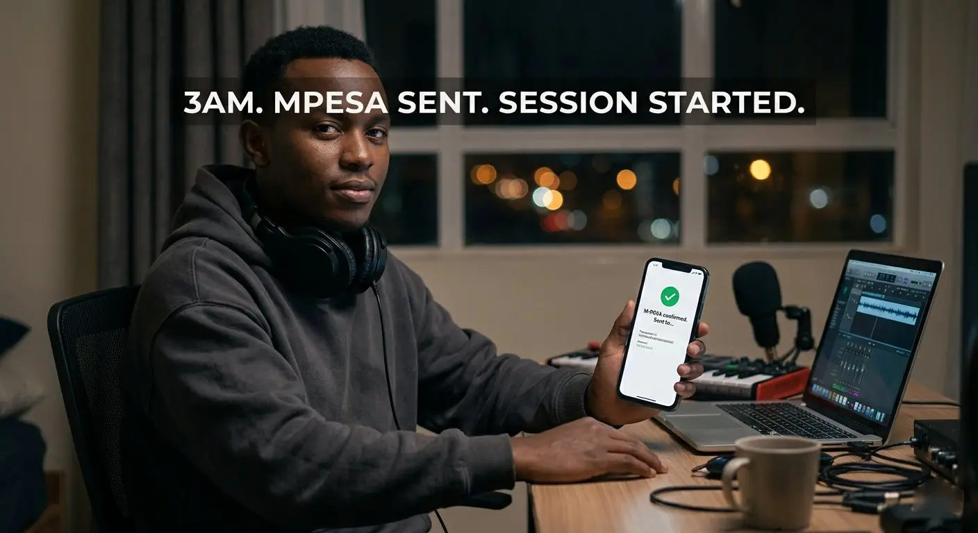 The Nairobi Artist Who Buys Beats at 3am Using MPesa Is Already Ahead of the Competition