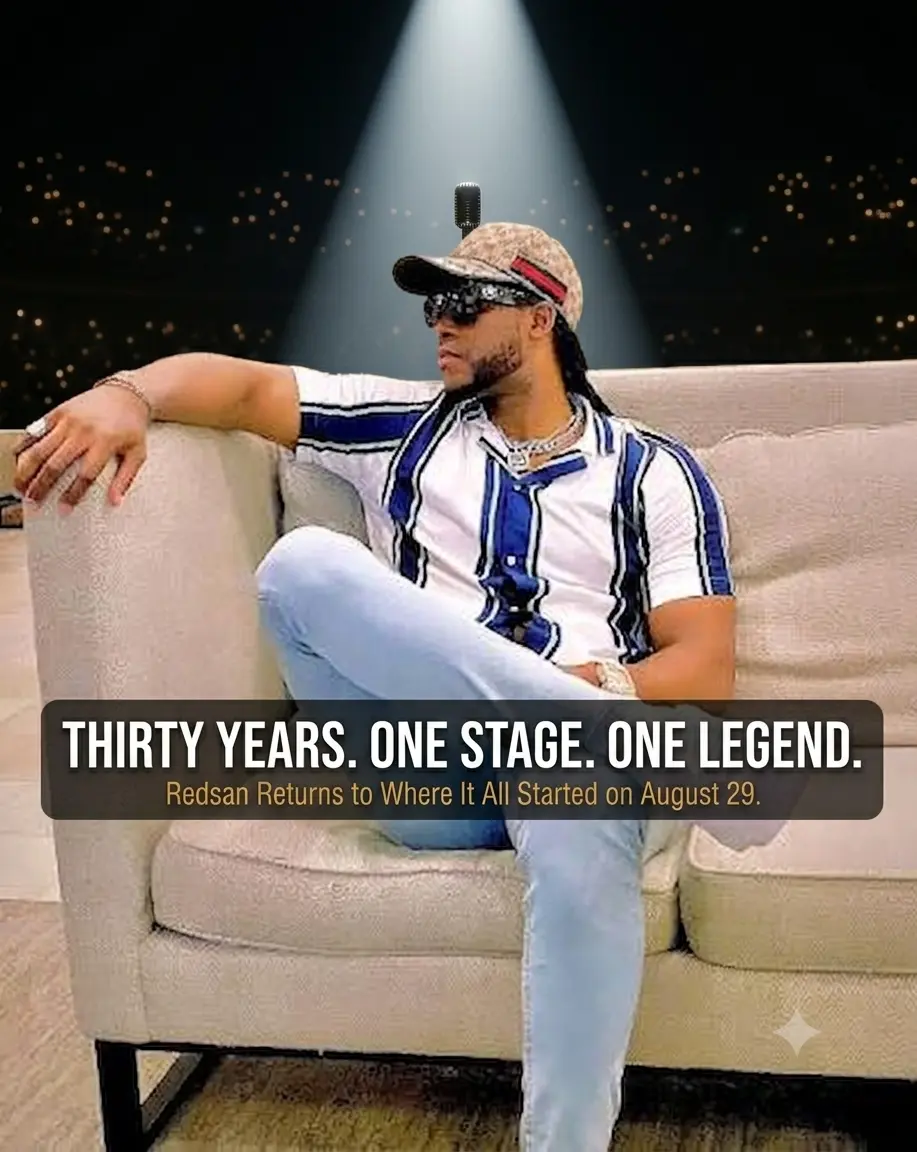Redsan Won a Talent Show at Carnivore in 1996. On August 29 He Is Going Back to the Same Stage to Celebrate 30 Years. Read That Twice.